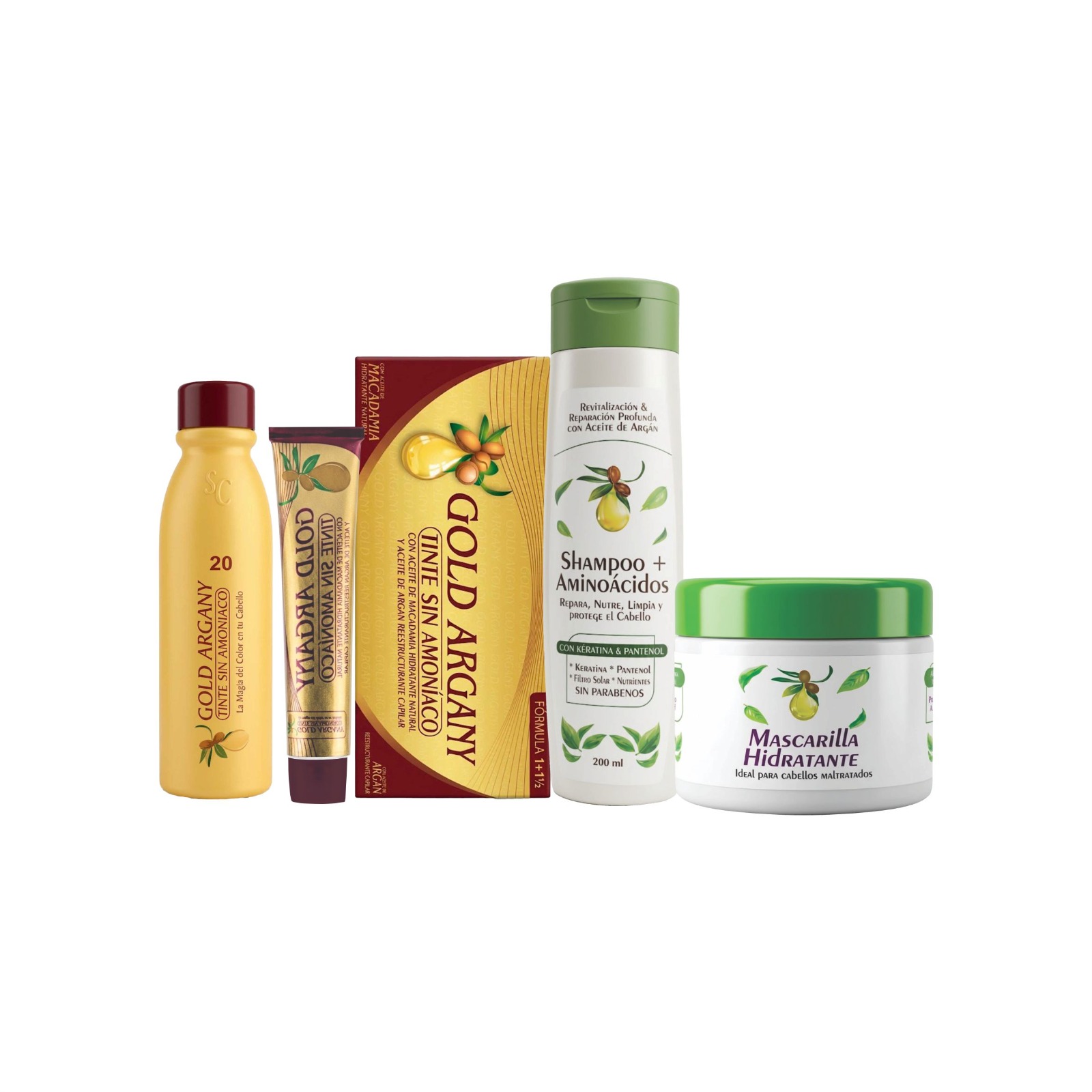 KIT DE MANTENIMIENTO GOLD ARGANY